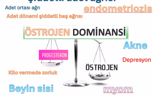 Östrojen Dominansı Tedavisi — Doç. Dr. Deniz Şimşek, Bursa